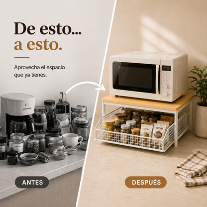Estante Organizador Multiusos 2 Niveles