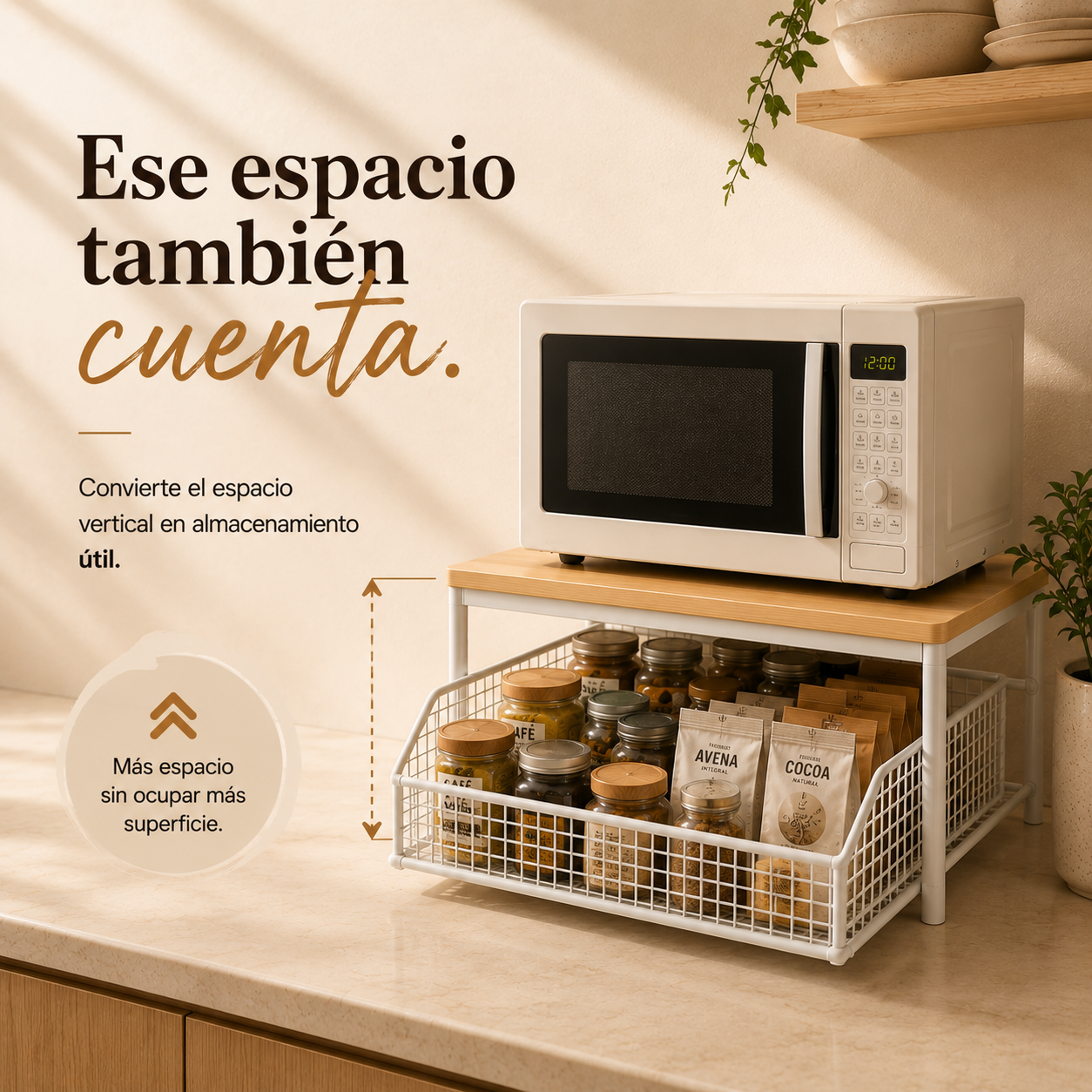 Estante Organizador Multiusos 2 Niveles