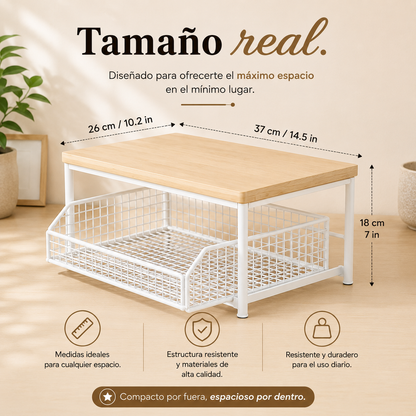 Estante Organizador Multiusos 2 Niveles