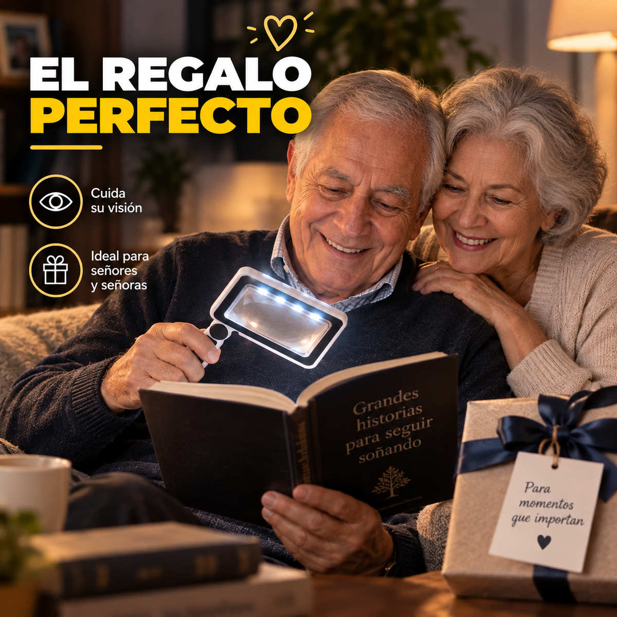 Lupa Pórtatil con Luz