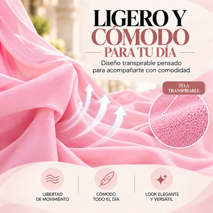 Conjunto elegante de dos piezas con lentejuelas