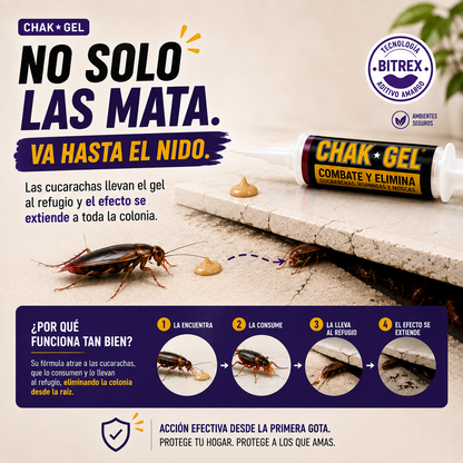 Paga 1 y Lleva 2 Venenos para cucarachas