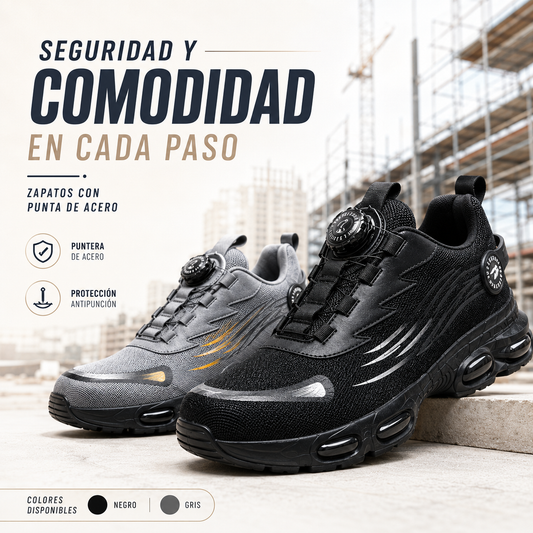 Zapatos Indestructibles Punta de Acero